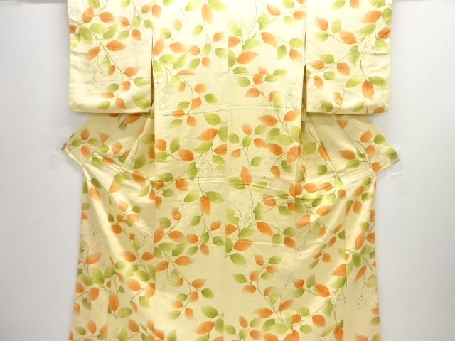 JAPANESE KIMONO / KOMON / FLOWER & PLANT 